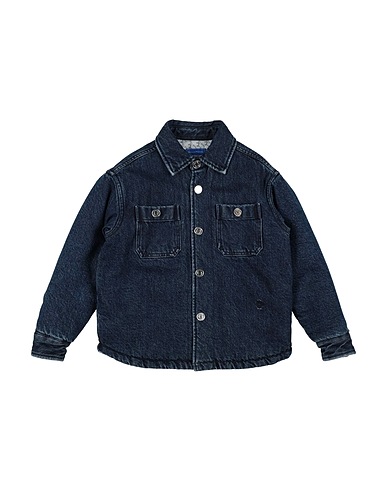 JACOB COHЁN Giubbotto jeans Blu 100% Cotone