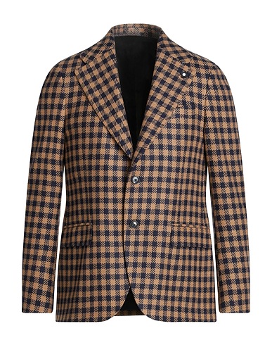 LARDINI Blazer Beige 80% Wool, 20% Polyamide