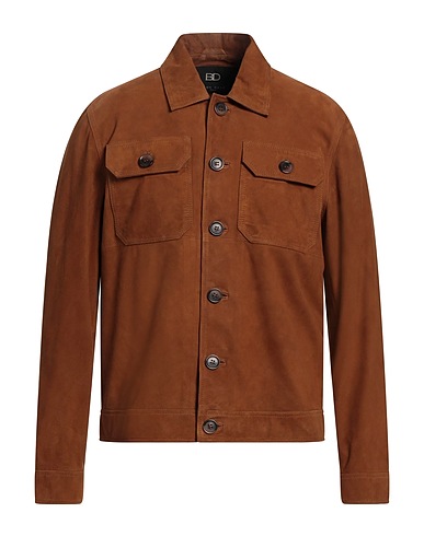 BRIAN DALES Jacket Brown 100% Leather