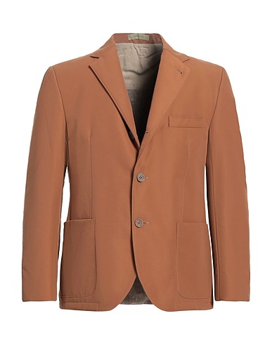 CORNELIANI Blazer Brown 57% Cotton, 43% Polyamide