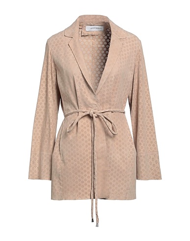 BULLY Jacket Beige 100% Leather