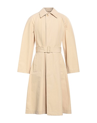 BURBERRY Lange Jacke Sand 62% Polyester, 38% Baumwolle