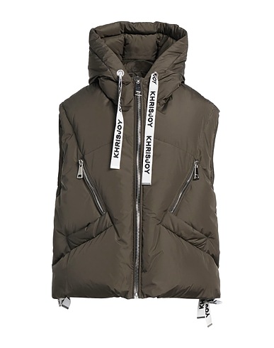 KHRISJOY Gilet Military green 100% Polyester