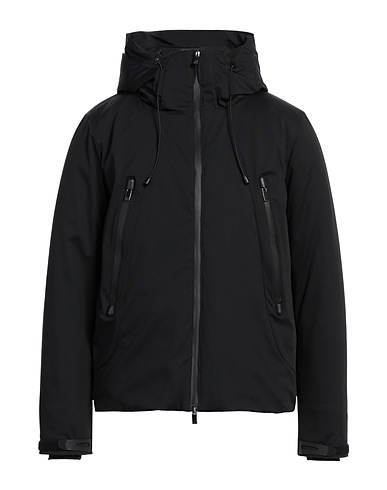 TOMBOLINI Jacket Black 95% Nylon, 5% Elastane