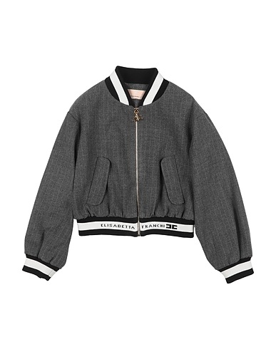 ELISABETTA FRANCHI Jacket LA MIA BAMBINA Lead 64% Polyester, 33% Viscose, 3% Elastane, Polyamide