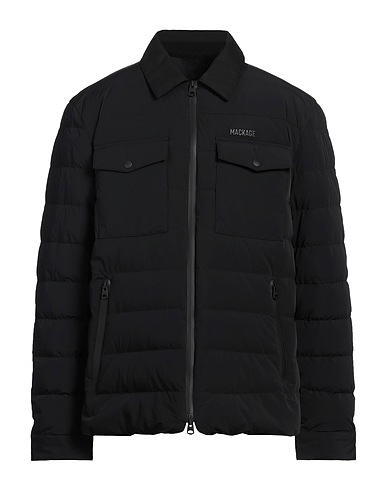 MACKAGE パファージャケット ブラック リサイクル ナイロン 82% / ポリウレタン 18% / ポリエステル / レーヨン