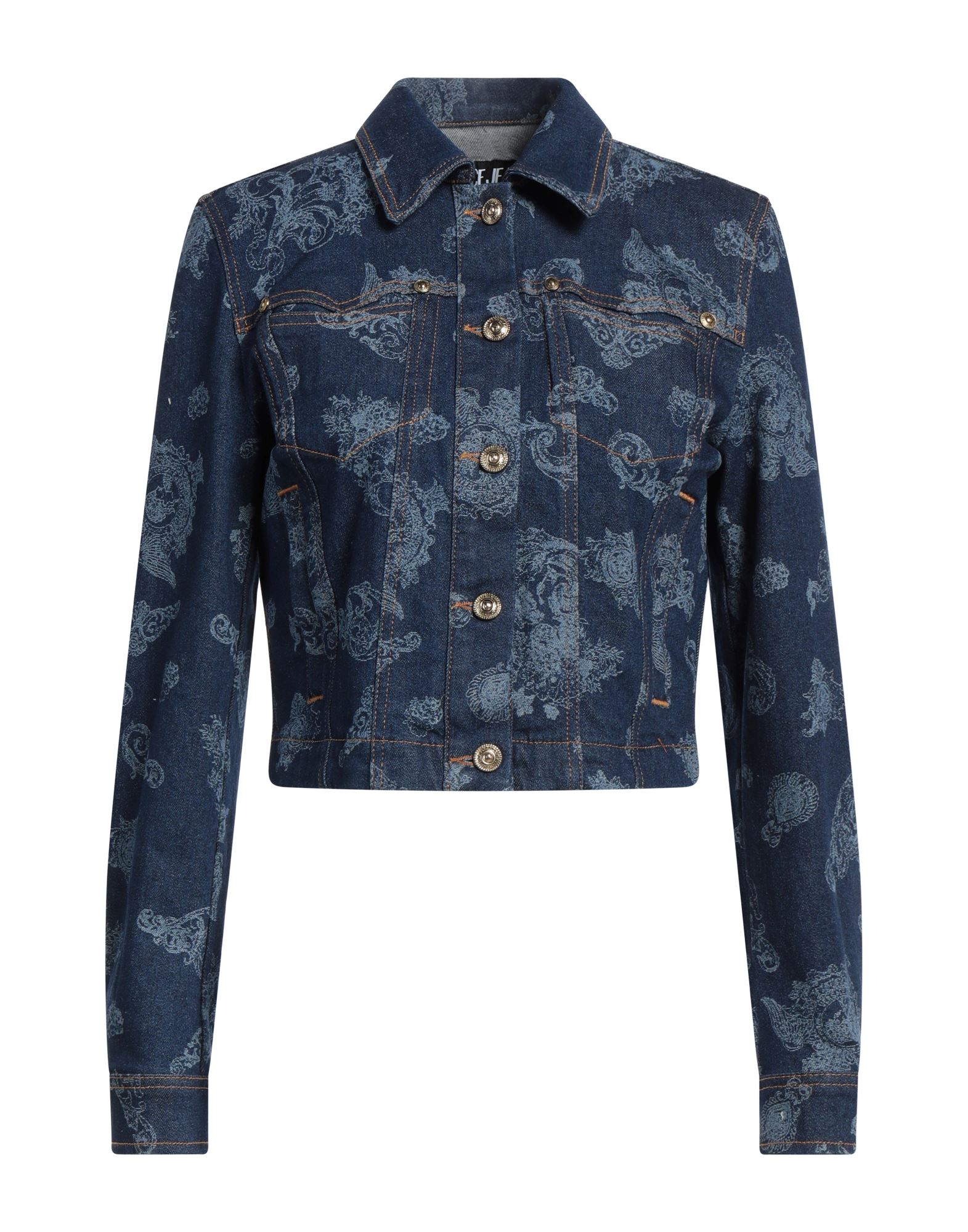 残り僅か ! VERSACE JEANS COUTURE デニムブルゾン ジャケット Denim Blouson Jacket | VERSACE US