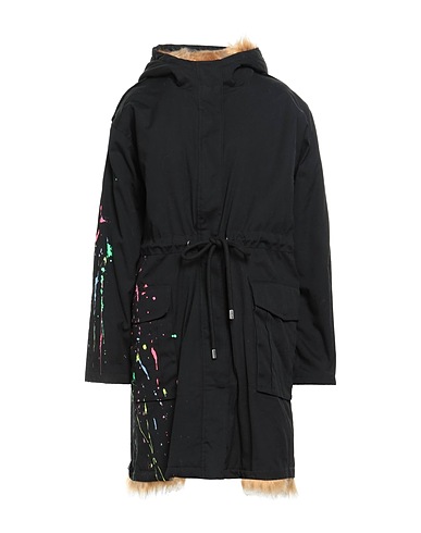 ACTITUDE by TWINSET Coat Black 100% Cotton, Polyester