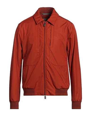 CANALI Jacket Rust 100% Nylon, Polyamide, Elastane