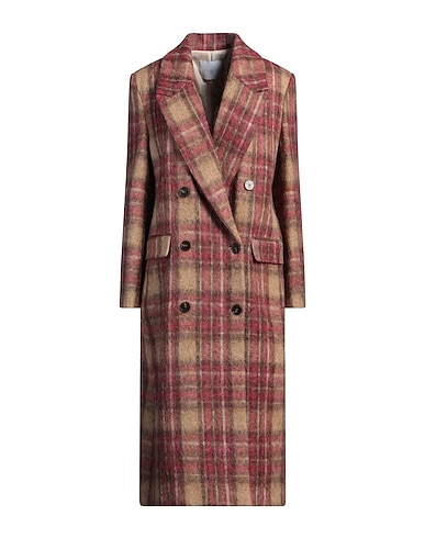 GAëLLE Paris Coat Camel 32% Wool, 28% Polyamide, 24% Acrylic, 8% Alpaca wool, 8% Other Fibres