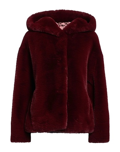 GAëLLE Paris Kunstpelz Bordeaux 100% Polyester