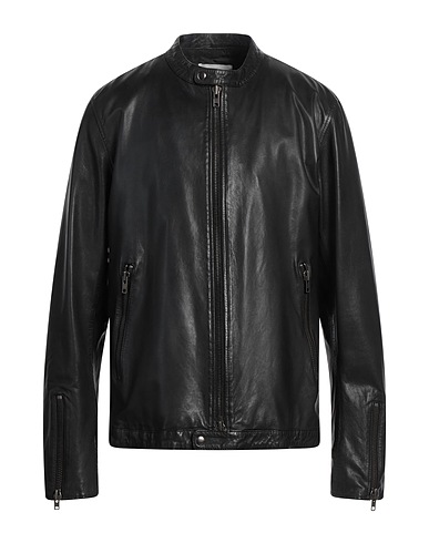 SWORD 6.6.44 Biker jacket Black Leather