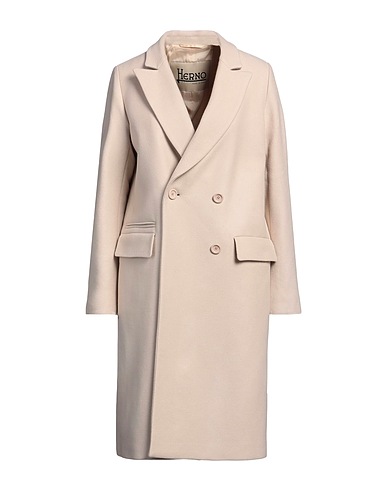 HERNO Coat Beige 80% Wool, 20% Polyamide