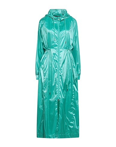 PATRIZIA PEPE Full-length jacket Turquoise 100% Polyamide