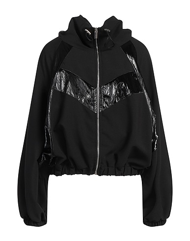 GAëLLE Paris Jacket Black 50% Polyurethane, 47% Viscose, 3% Metallic fiber