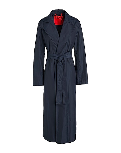 MAX&Co. Full-length jacket TECNOLONG
 Navy blue 100% Polyester