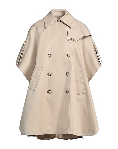 MAX MARA Cape Beige 100% Cotton, Polyester