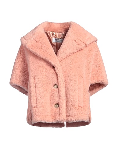 MAX MARA Teddy Coat Rosa 62% Lana di alpaca, 26% Lana Vergine, 12% Seta