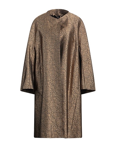 MAX MARA Gabardina Bronce 75% Poliéster, 25% Poliamida