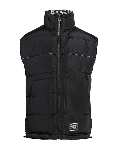 VERSACE JEANS COUTURE Weste Schwarz 100% Polyester
