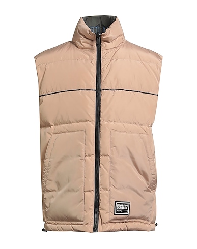 VERSACE JEANS COUTURE Vest Beige 100% Polyester