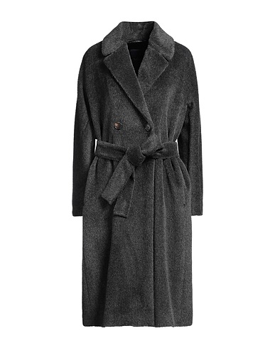 'S MAX MARA Teddy Coat Charcoal 62% Alpaca wool, 38% Virgin Wool