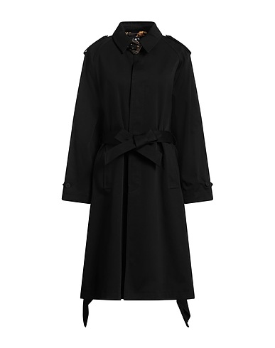 VERSACE JEANS COUTURE Soprabito Nero 98% Cotone, 2% Elastan