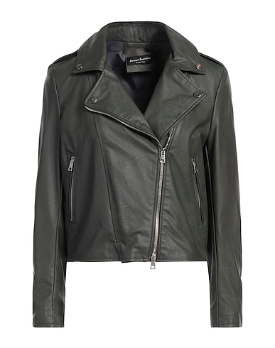 STREET LEATHERS Blouson Plomb 50% Polyuréthane, 50% Viscose