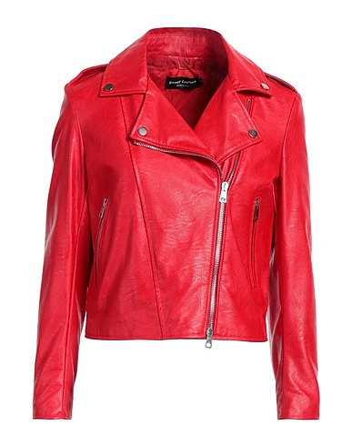 STREET LEATHERS Jacket 50% Polyurethane, 50% Viscose