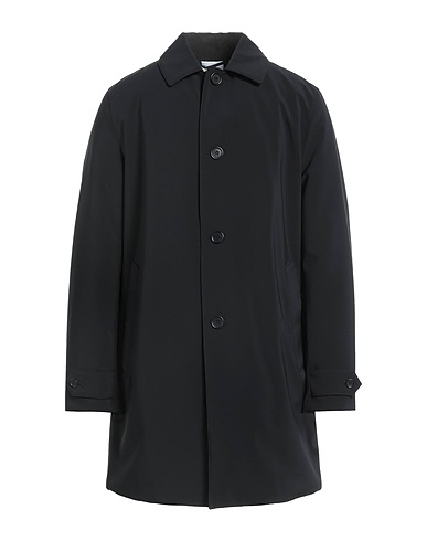 ASPESI Coat Black 91% Polyester, 9% Polyurethane