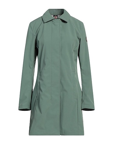 COLMAR Full-length jacket Sage green 92% Polyester, 8% Elastane