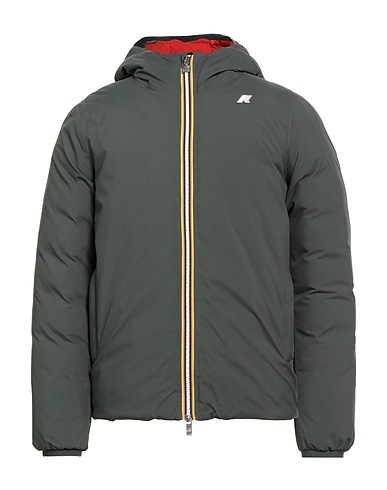 K-WAY Shell jacket Military green 100% Polyester