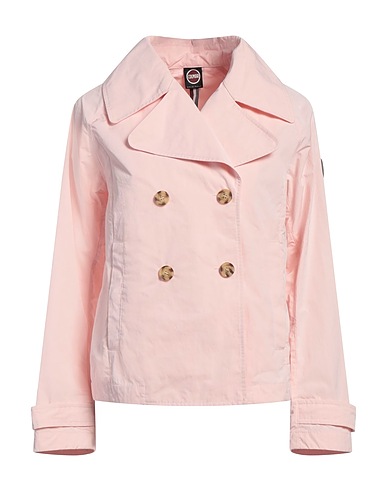 COLMAR Double breasted pea coat Light pink 42% Polyester, 31% Cotton, 27% Polyamide