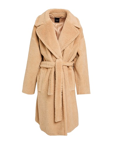 WEEKEND MAX MARA Teddy Coat Sand 52% Virgin Wool, 26% Polyester, 22% Polyamide