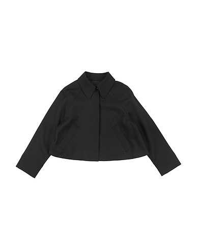 MM6 MAISON MARGIELA Jacket Black 54% Polyester, 44% Virgin Wool, 2% Elastane