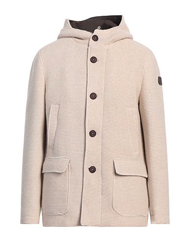 TWENTY-ONE by ANTONIO CARNEVALE Cappotto Beige 70% Lana, 25% Poliammide, 3% Acrilico, 2% Altre Fibre