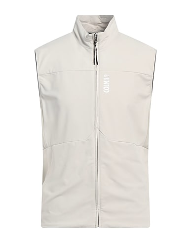 COLMAR Vest Light grey 90% Polyamide, 10% Elastane, Polyester