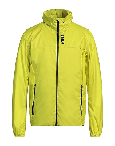 COLMAR Jacket Lime green 100% Polyester, Elastane