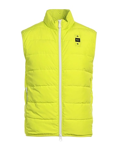 BLAUER. Piumino Verde lime 100% Poliestere