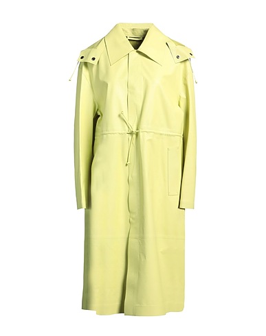MACKAGE Full-length jacket Lime green 100% Calfskin