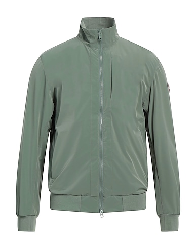 COLMAR Jacket Sage green 100% Polyester, Elastane