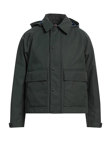 COLMAR Jacket Dark green 57% Cotton, 32% Polyamide, 11% Polyester
