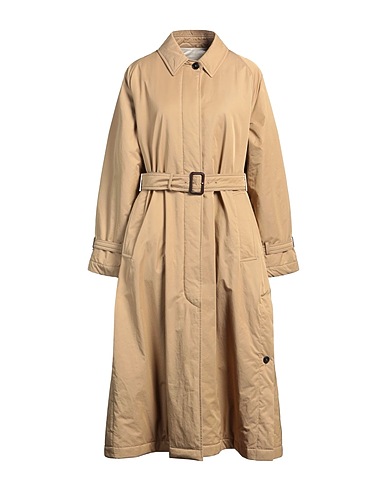 WEEKEND MAX MARA Coat Sand 50% Cotton, 34% Polyester, 16% Polyamide