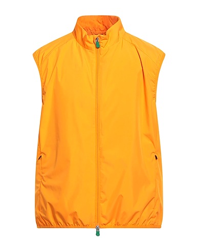 SAVE THE DUCK Weste Orange 100% Recyceltes Polyester