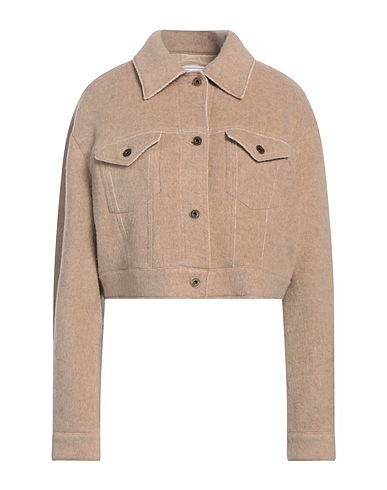 JACOB COHЁN Jacket Beige 75% Wool, 25% Polyamide