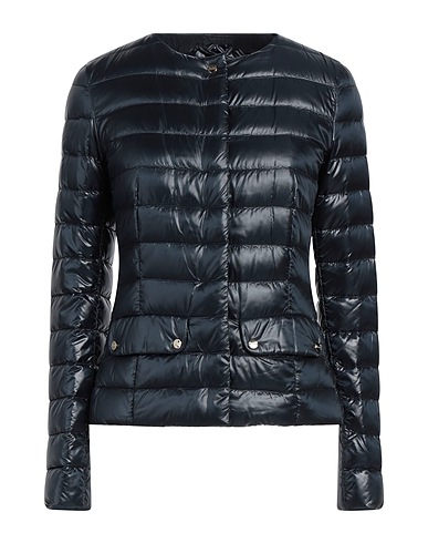 HERNO Shell  jacket Midnight blue 100% Polyamide, Cotton, Polyester