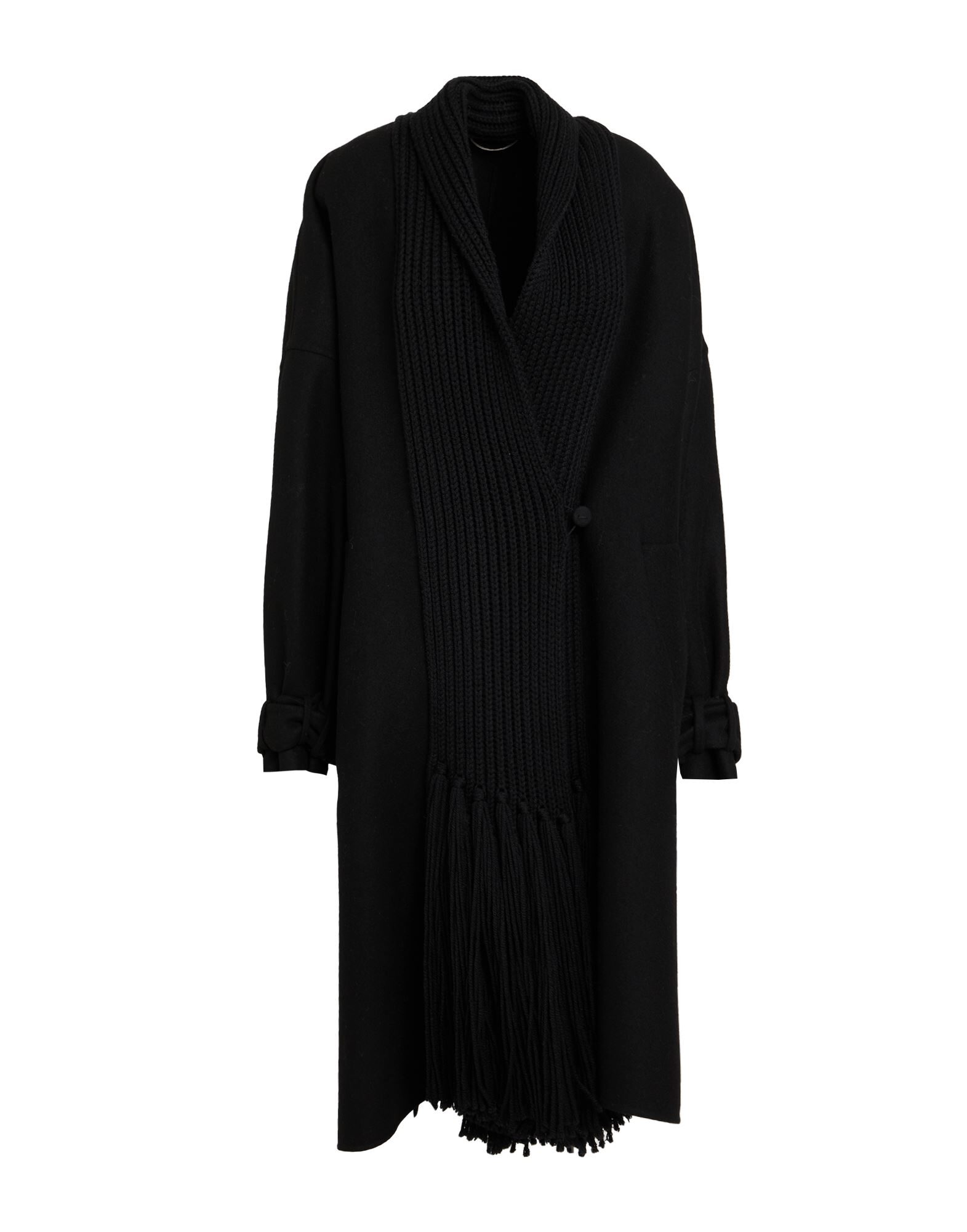 ERMANNO SCERVINO | Black Women's Coat | YOOX