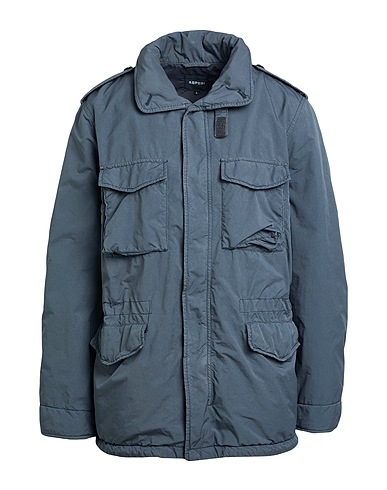 ASPESI Jacket Grey 65% Polyester, 35% Polyamide