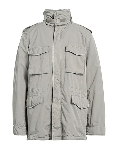 ASPESI Jacket Light grey 65% Polyester, 35% Polyamide