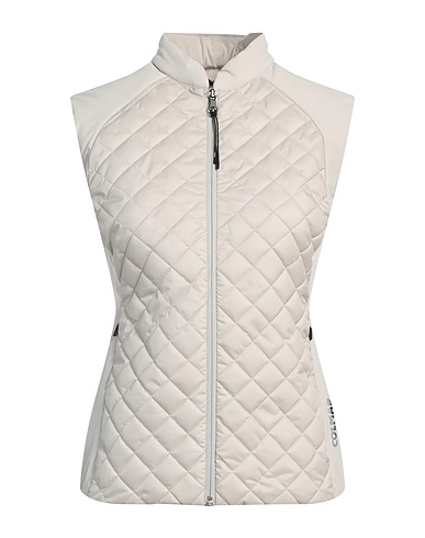 COLMAR Vest Light grey 100% Polyester, Polyamide, Elastane